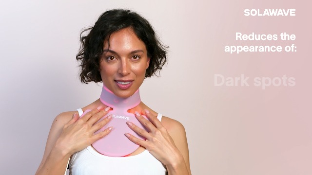 Amazon.com: Solawave Red Light Therapy Mask for Neck & Chest